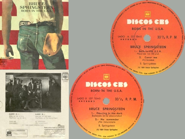Bruce Springsteen - BITUSA - COVER ME / DANCING - NO SURRENDER